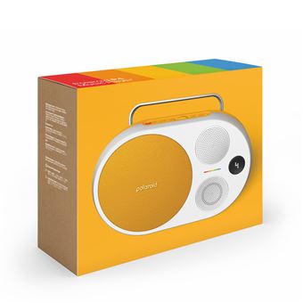 Enceinte sans fil Bluetooth Polaroid Music Player 4 Jaune et blanc