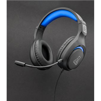 Casque Gaming filaire supra auriculaire The G-Lab Korp Yttrium pour PS Xbox et PC Noir et Bleu