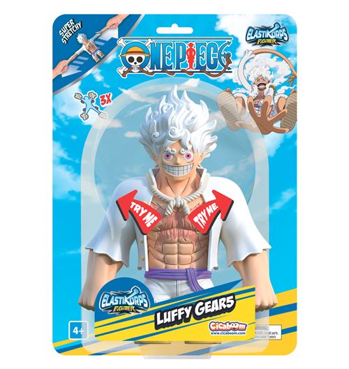 Figurine Elastikorps Blister One Piece Luffy Gear Evolution 13 cm