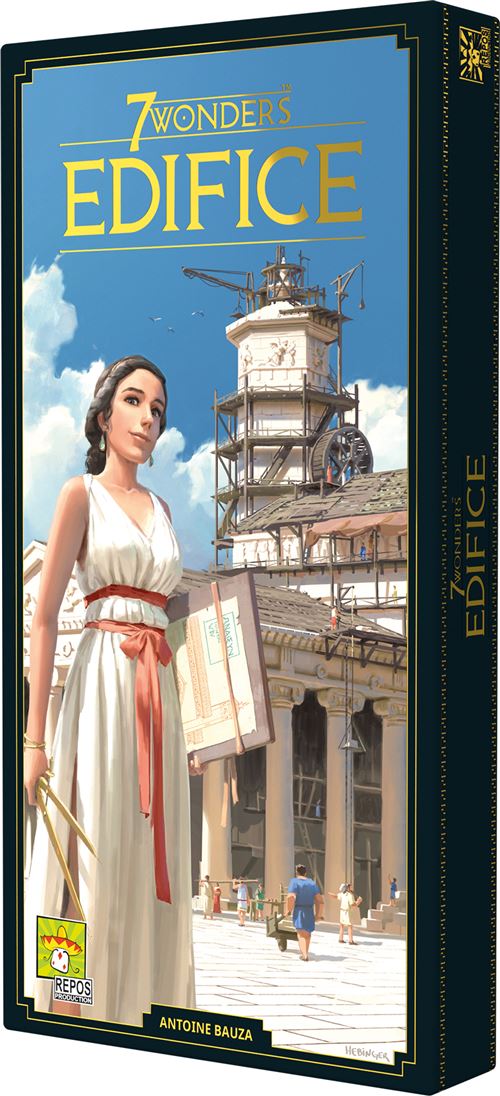 Boite de Jeu de stratégie Asmodee 7 Wonders Édifices Extension
