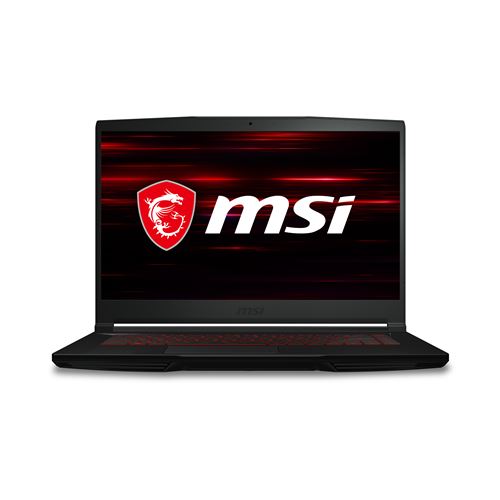 Pc Portable Gamer Msi Gf63 10Scsr 1607Fr Thin 15.6" Intel Core I7 16 Go Ram 512 Go Noir