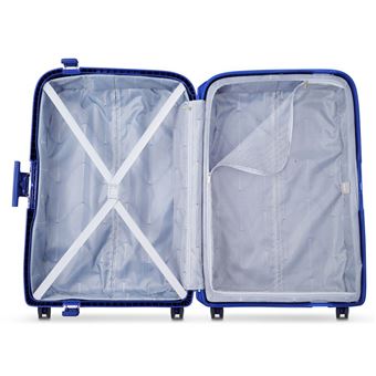 Valise à 4 roues doubles Delsey Moncey 76 cm Bleu