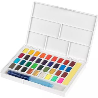 Boîte de 36 Aquarelles en godets Faber-Castell Creative Studio