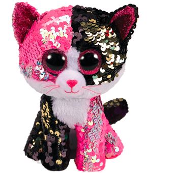 Peluche TY Flippables Medium Malibu le Chat