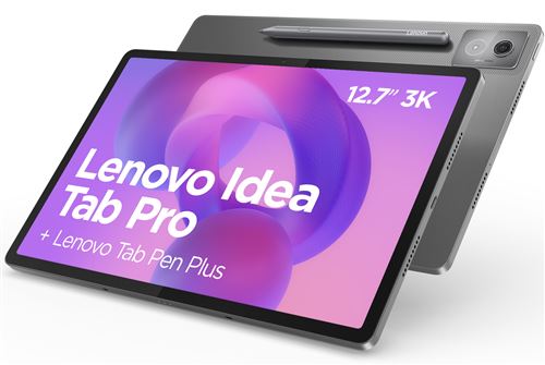 Tablette tactile Lenovo Idea Tab Pro 12,7 Wifi 128 Go Gris anthracite + Stylet Tab Pen Plus