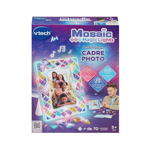 Jeu Créatif Vtech Mosaic Magic Lights Cadre Photo