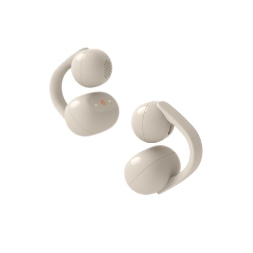 Ecouteurs Ouverts Sans Fil Sony Linkbuds Clip Wf-Lc900 avec Réduction Active Du Bruit Grège