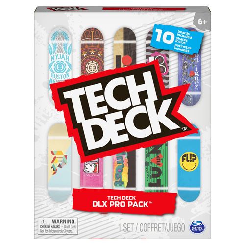 Pack 10 Finger Skates Tech Deck