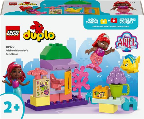 LEGO® DUPLO® Disney 10420 Le stand de café d’Ariel et de Polochon