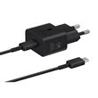 Chargeur secteur Samsung EP-T2510X 25 W Noir + Câble USB-C