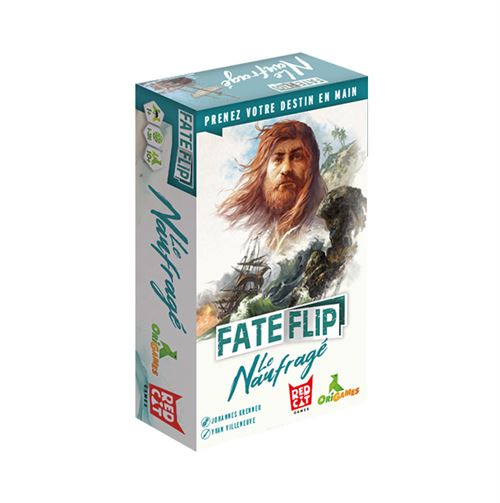 Boite de Jeu de stratégie Origames Fate Flip Le Naufragé