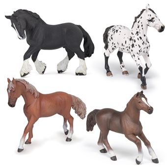 Lot de figurines Papo Equitation