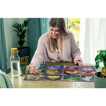 Puzzle 1000 pièces Ravensburger Potions magiques