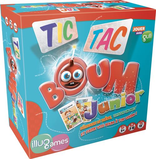 Jeu d’ambiance Asmodee Tic Tac Boum Junior Illugames
