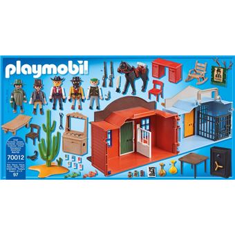 Playmobil 4398 Coffret de CowBoy Transportable - Playmobil - Achat & prix