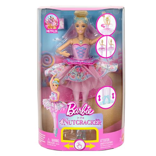 Barbie Barbie Poupée Clara Barbie dans Casse noisette avec tutu transformable Neuf - vue 2