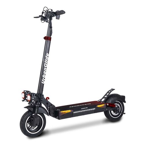Patinete électrique UrbanGlide Ecross Pro 800W Autonomie 50km Roues 10" Noir - Image 3