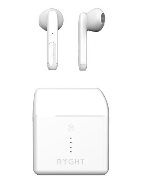 Ecouteurs sans fil Bluetooth Ryght Nemesis Blanc