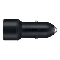 Chargeur allume cigare Samsung rapide double USB-A 15 W Noir