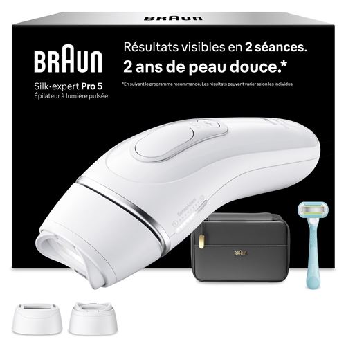 Appareil à Lumière Pulsée Braun Silkexpertpro 5 Pl5234 Blanc