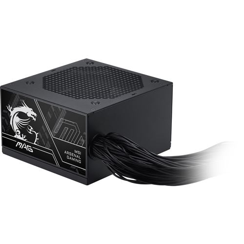 Bloc dalimentation PC MSI MAG A750BN PCie 5.0 SATA III Ventilateurs 120 mm - vue 3