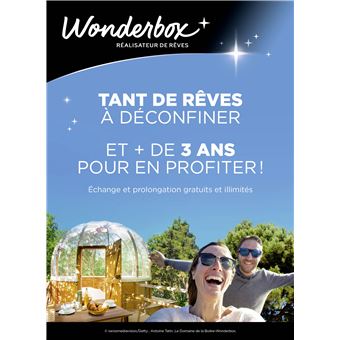 Coffret Cadeau Wonderbox Joyeux Anniversaire Exception Coffret Cadeau Achat Prix Fnac