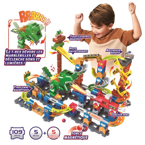 VTech - Marble Rush, Circuit à Billes Électronique Rocket Set Elect M100e Jeu De Construction 79 Pieces 10 Billes Ca Amz B0byj VTech - Marble Rush, Circuit à Billes Électronique Rocket Set Elect M100e Jeu De Construction 79 Pieces 10 Billes Ca Amz B0byj