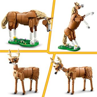 LEGO® Creator 3-en-1 31166 Le beau cheval