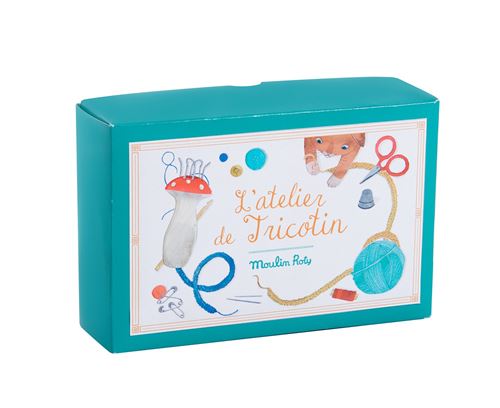 Coffret L'atelier de tricotin Moulin Roty Jouets d'hier