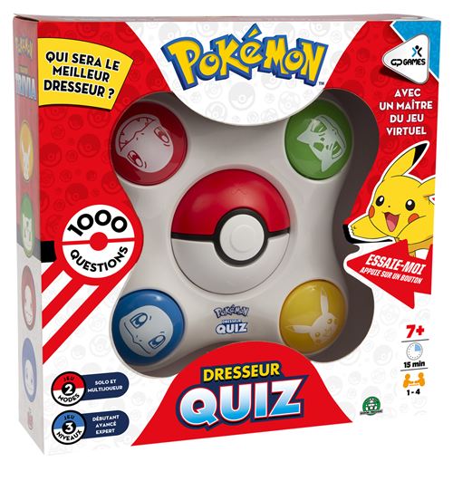 Jeu d’ambiance Giochi Preziosi Pokémon Dresseur Quiz - Giochi Preziosi