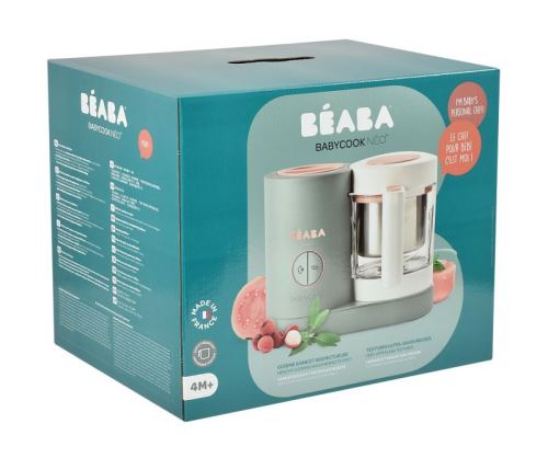 Robot 4 En 1 Beaba Babycook Nouvelle Generation Vert Sauge Eucalyptus Produits Bebes Fnac