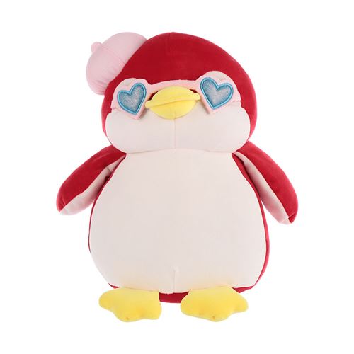 Peluche Pingouin Miniso Rouge