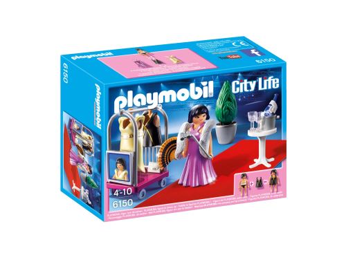 Playmobil City Life 6150 Top modèle avec tenues de soirée État correct -  reconditionné disponible sur Fnac
