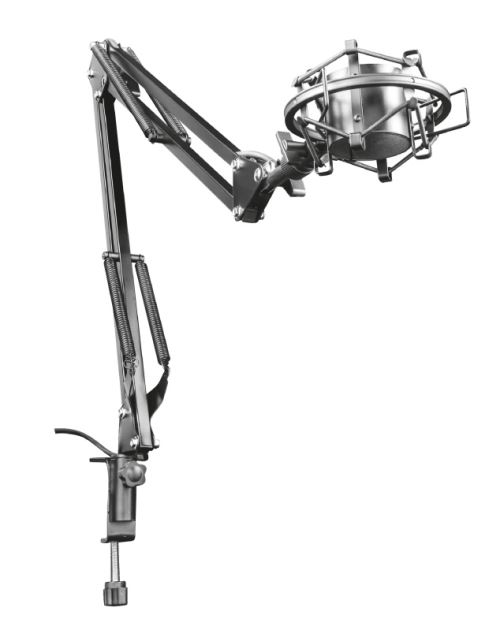 Bras réglable pour microphone gaming Trust GXT 253 Noir
