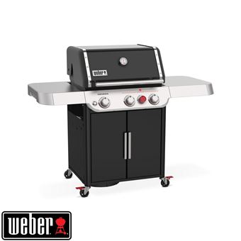 Barbecue à gaz Weber Genesis E6325S 15200 W Noir et Argent