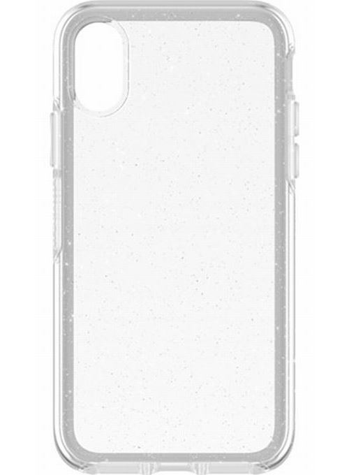 Coque OtterBox Symmetry Clear Stardust pour iPhone X et XS
