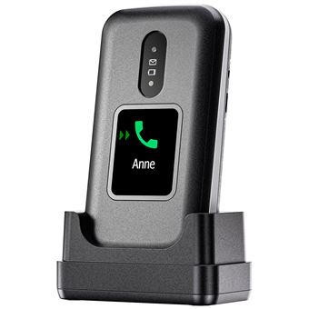 Téléphone portable à clapet séniors Doro 2880 2,8" Micro SIM Noir