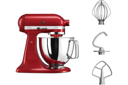 Robot pâtissier KitchenAid Artisan 5KSM125EER 300 W Rouge Empire