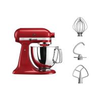 Robot sur socle à tête inclinable KitchenAid Artisan 5KSM125EER 4,8L Rouge empire
