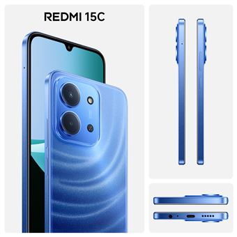 Xiaomi Redmi 15C Bleu - 256 Go - 4 Go - Smartphone Xiaomi Sur