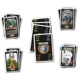 Jeu de cartes Lansay Une Saison au Zoo