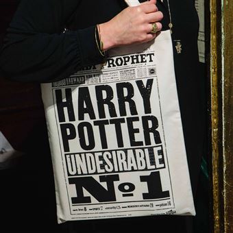 Tote bag MinaLima Harry Potter La Gazette du Sorcier