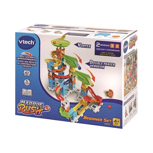 Circuit à Billes 135 Pièces - Toboggan Marble Run Labyrinthe Pour Enfants Dès 3 Ans, Jeu De Construction Créatif Et Éducatif