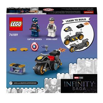 LEGO® Marvel 76189 L’affrontement entre Captain America et Hydra