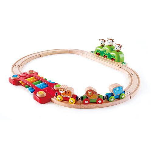Hape Chemin de fer musical de la jungle