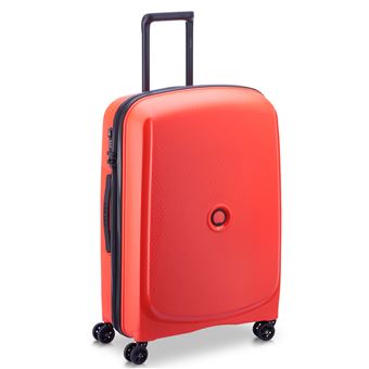 Valise Trolley Delsey Belmont Plus 4 roues 71 cm Rouge