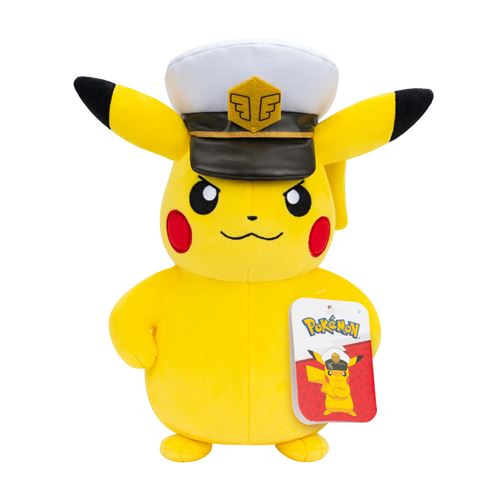 Peluche Pokémon Captain Pikachu 1 - vue 2
