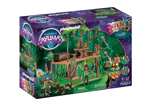 Playmobil Ayuma 70805 Camp D'Entraînement Des Fées