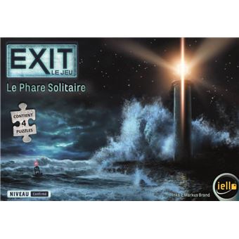 Jeu d’ambiance Iello Exit Puzzle Le Phare Solitaire