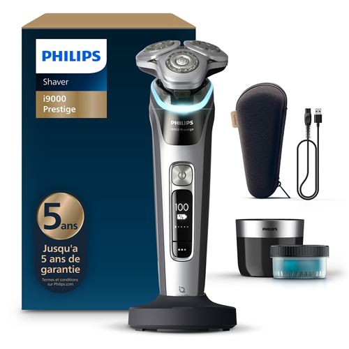 Rasoir Électrique Philips Xp9204/30 100 % Serie I9000 Prestige Skiniq Noir